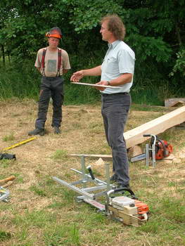 Photo of Chainsaw milling